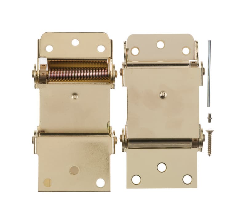 Ace 3 in. L Bright Brass Self Closing Hinge 2 pk - 01-3555-310 - Hardware Accessories  sku 01-3555-310