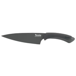 Tovolo Charcoal Rubber/Steel Chef Knife