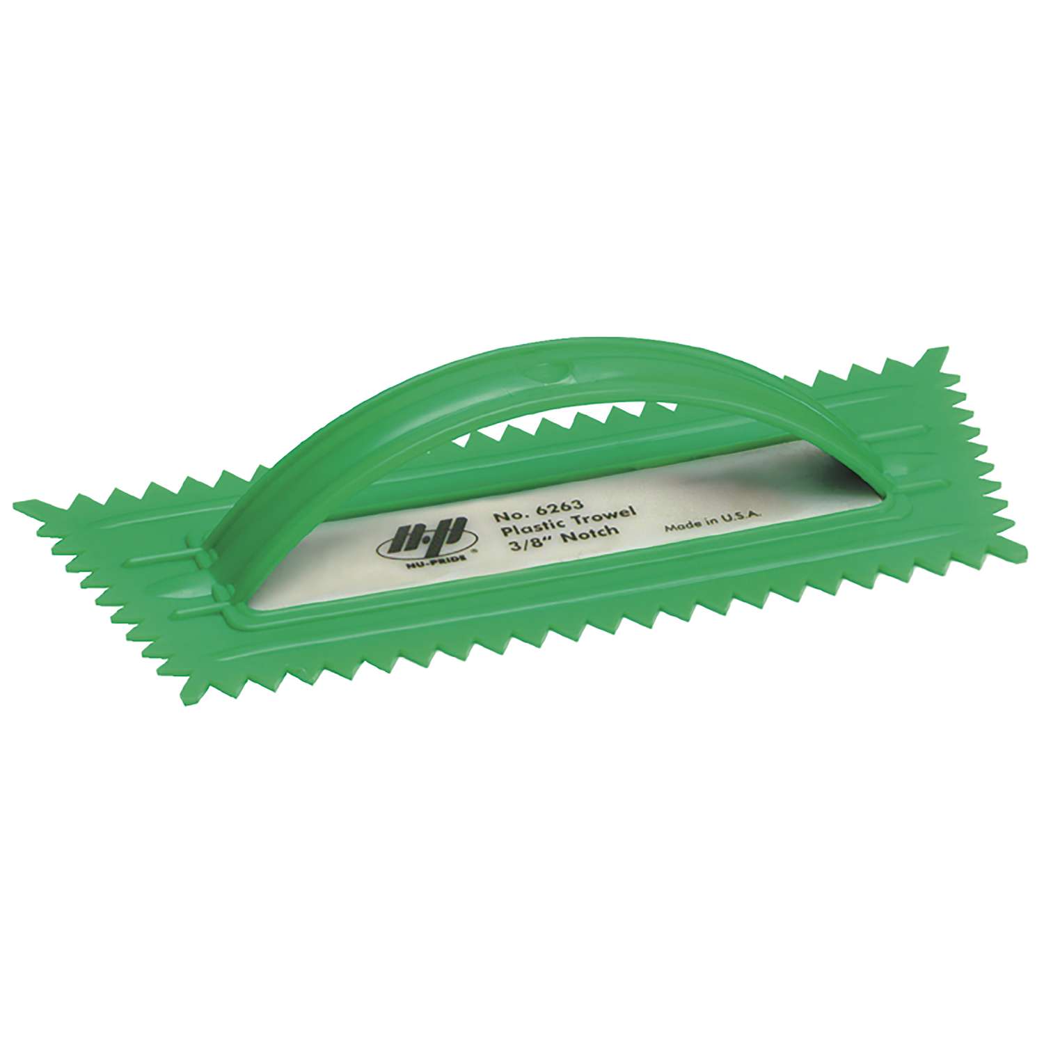 Marshalltown QLT 4-1/4 in. W Plastic Notched Trowel Marshalltown QLT 4-1/4 in. W Plastic Notched Trowel