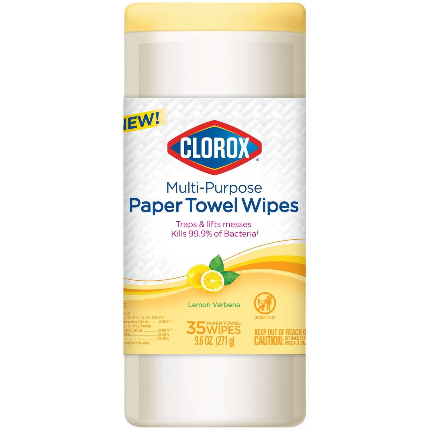 Clorox Lemon Verbena Scent Disinfecting Wipes 35 ct Ace Hardware