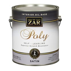 ZAR Ultra Satin Clear Oil-Based Polyurethane Fast Dry Wood Stain 1 gal