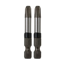 Stay Sharp Phillips #3 X 2 in. L Screwdriver Bit S2 Tool Steel 2 pk