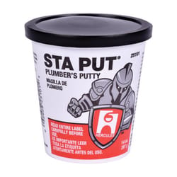 Hercules Sta Put White Plumbers Putty 14 oz