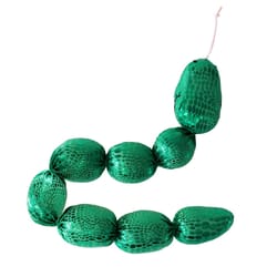 Pet Shop by Fringe Studio Green Plush Not So Easily Ratled Kicker Cat Toy 1 pk
