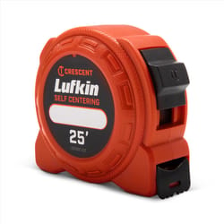Lufkin 700 Series 25 ft. L X 1 in. W Self Centering Tape Measure 1 pk
