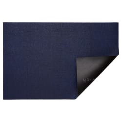 Chilewich 24 in. W X 36 in. L Indigo Solid PVC Vinyl Utility Mat