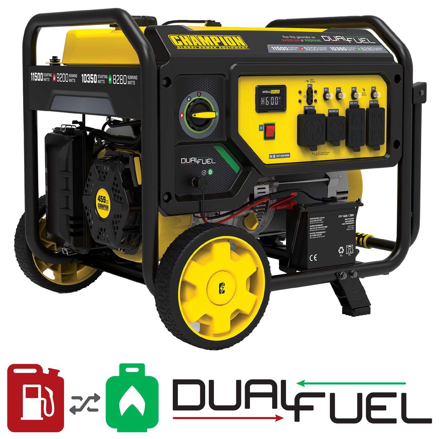 Champion 9200 W 120/240 V Gasoline or Propane Generator Ace Hardware