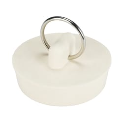 Ace 1-1/2 in. White Rubber Sink and Tub Stopper