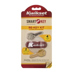 Kwikset Metal Smart Key Re-Key Kit 1 pk