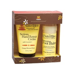 The Naked Bee Orange Blossom Honey Scent Hand and Foot Repair Kit 3.25 oz 1 pk