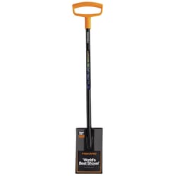 Fiskars 47 in. Steel Square Digging Shovel Poly Handle