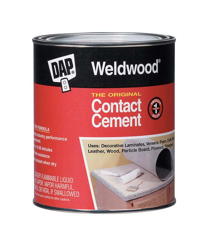 DAP Weldwood High Strength Rubber Contact Cement 1 pt. Ace Hardware