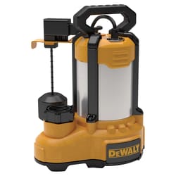 Dewalt 1 HP 7000 gph Stainless Steel Vertical Float Switch AC Submersible Sump Pump