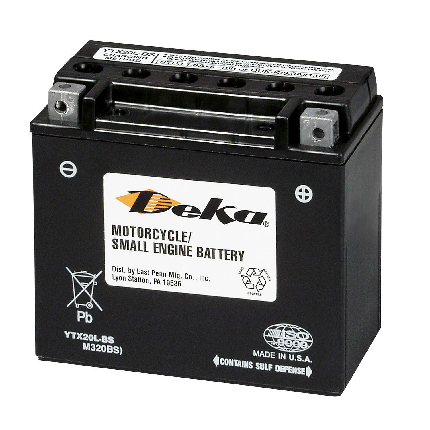 Deka Standard 12 V Motorcycle/Small Engine Battery Ace Hardware