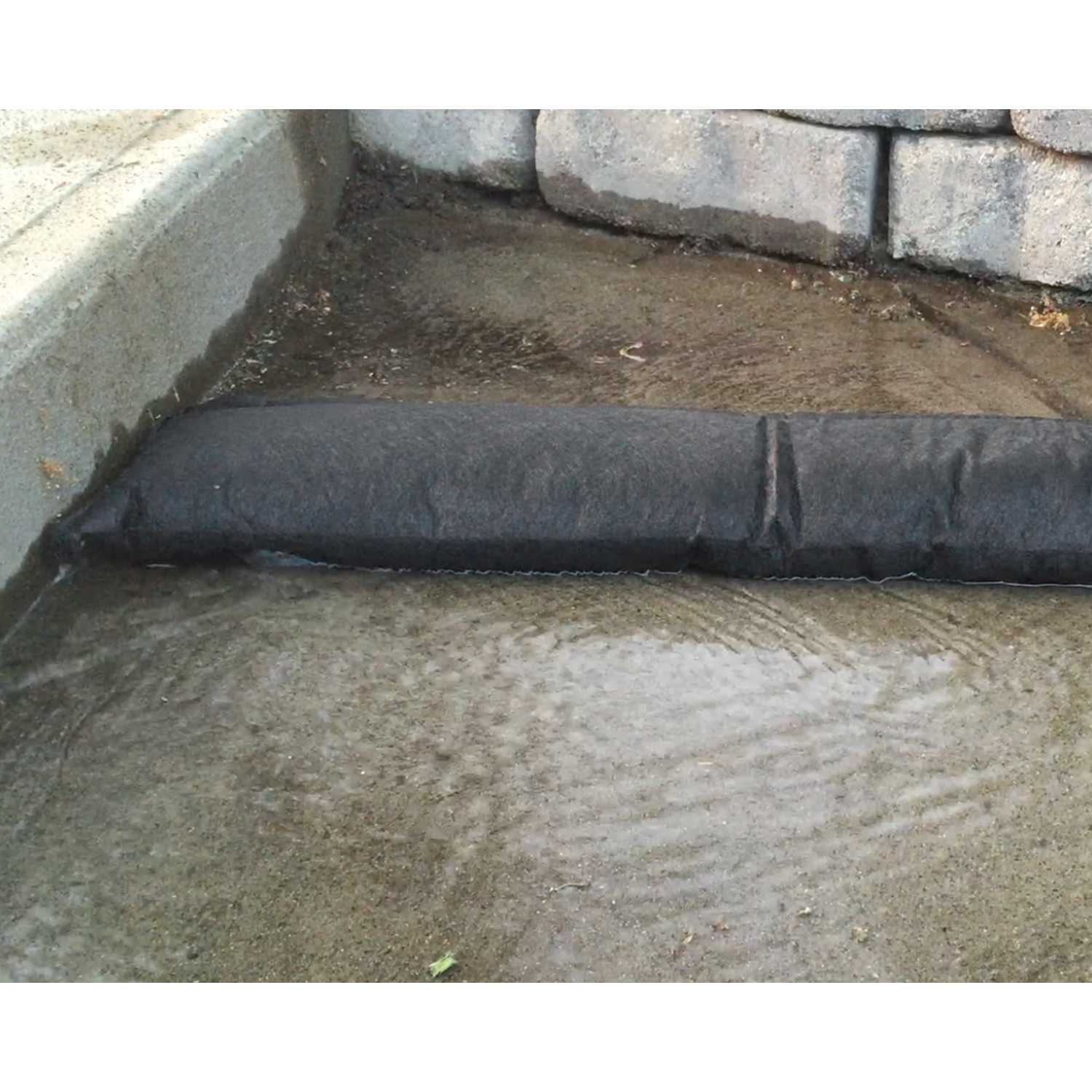 Quick Dam Flood Barrier 3.5 in. H x 6.5 in. W x 204 in. L Flood Barrier