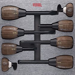 Vessel Wood Compo Screwdriver Set 8 pc