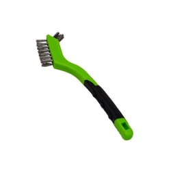 Forney 7-1/4 in. L X 1 in. W Scratch Brush Stainless Steel 1 pc