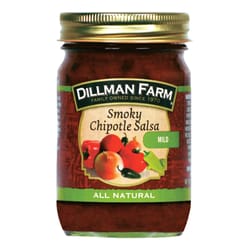 Dillman Farm All Natural Mild Smoky Chipotle Salsa 13 oz Jar