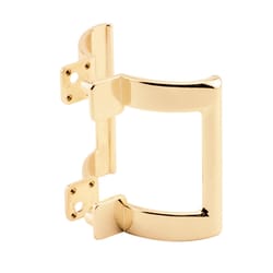 Prime-Line 1.8 in. H Bright Gold Frameless Shower Door Handle