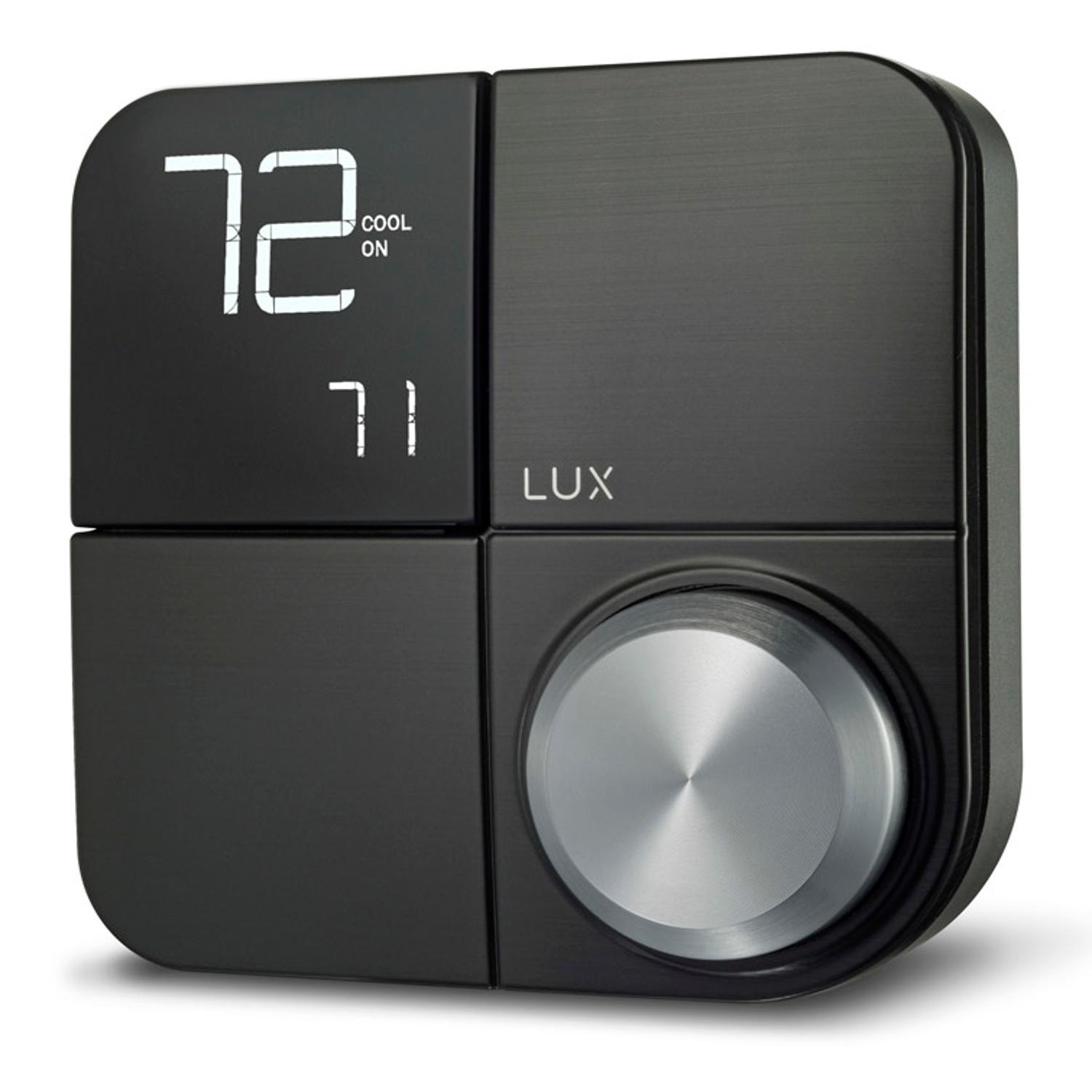 LUX Kono Built In WiFi Heating and Cooling Dial Smart-Enabled Thermostat Sansujyuku sansujyuku.com