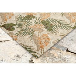 Liora Manne Ravella 2 ft. W X 3 ft. L Natural Traditional Polypropylene Accent Rug