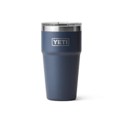 YETI Rambler 20 oz Navy BPA Free Stackable Tumbler with MagSlider Lid