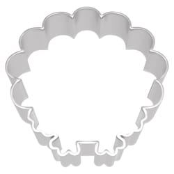 R&M International Silver Steel Cookie Cutter