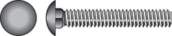 Hillman 5/16 in. X 5 in. L Stainless Steel Carriage Bolt 25 pk
