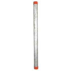 B&K Mueller 1-1/2 in. D X 30 in. L Galvanized Steel Pre-Cut Pipe