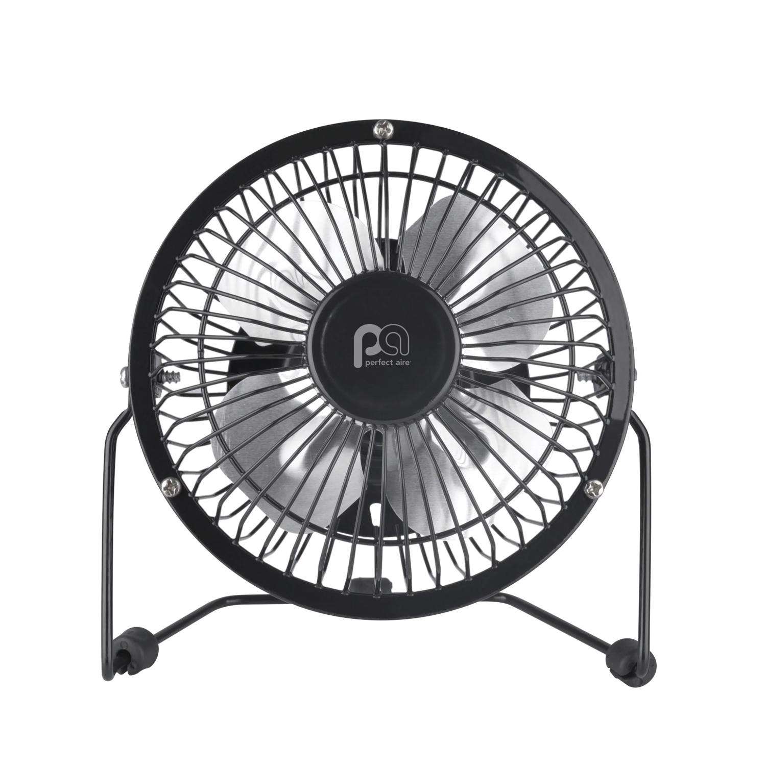 Perfect Aire 6 in. H X 4 in. D 1 speed Table Fan Ace Hardware