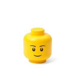 LEGO Large Boy Storage Head Yellow