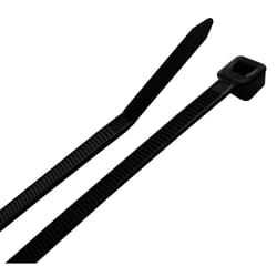 Steel Grip 14 in. L Black Cable Tie 8 pk