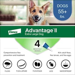 Bayer Advantage II Liquid Dog Flea Drops 0.54 oz
