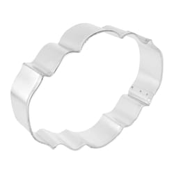 R&M International Silver Steel Cookie Cutter