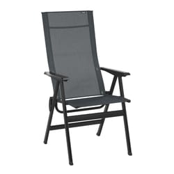 Lafuma Zen-it Black Aluminum Frame Modern Armchair