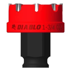Diablo Steel Demon 1-3/4 in. Carbide Tipped 1/4 in. L Hole Cutter