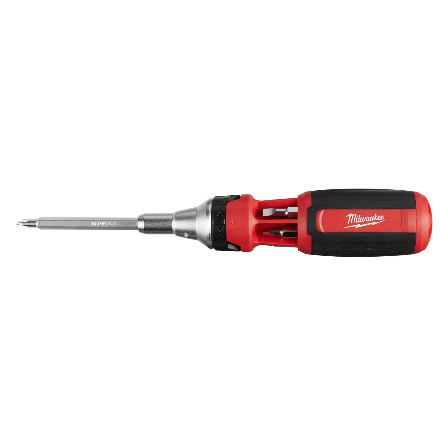 UPC 045242534609 product image for Milwaukee 9-in-1 Ratcheting Multi-Bit Driver 10 in. Alloy Steel | upcitemdb.com