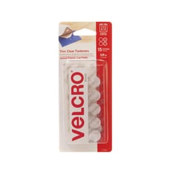 VELCRO Brand Small Nylon Hook and Loop Fastener 5/8 in. L 15 pk