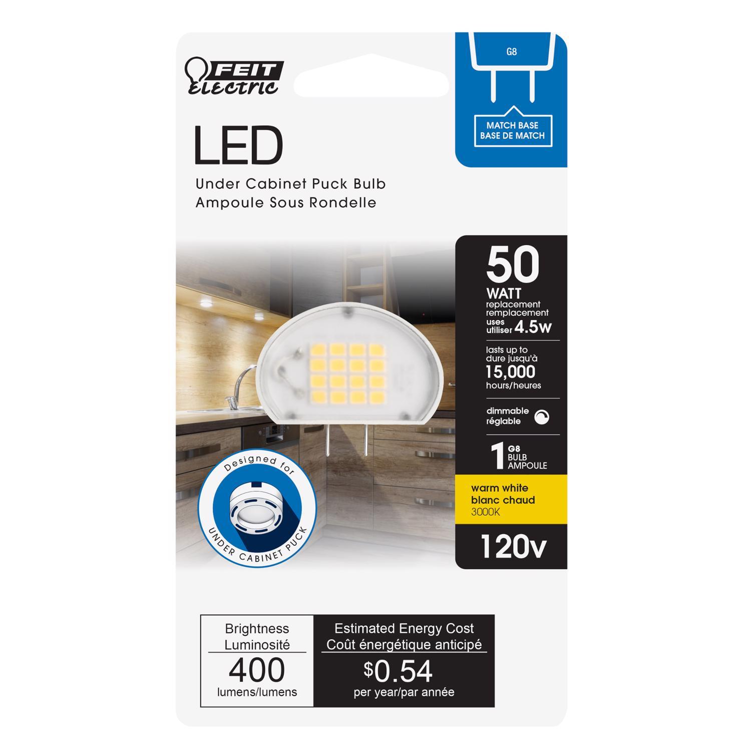 Feit Electric BP50G8 830SULED LED Bulb G8