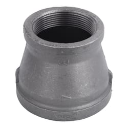 STZ Industries 4 in. FIP each X 2 in. D FIP each Black Malleable Iron Reducing Coupling