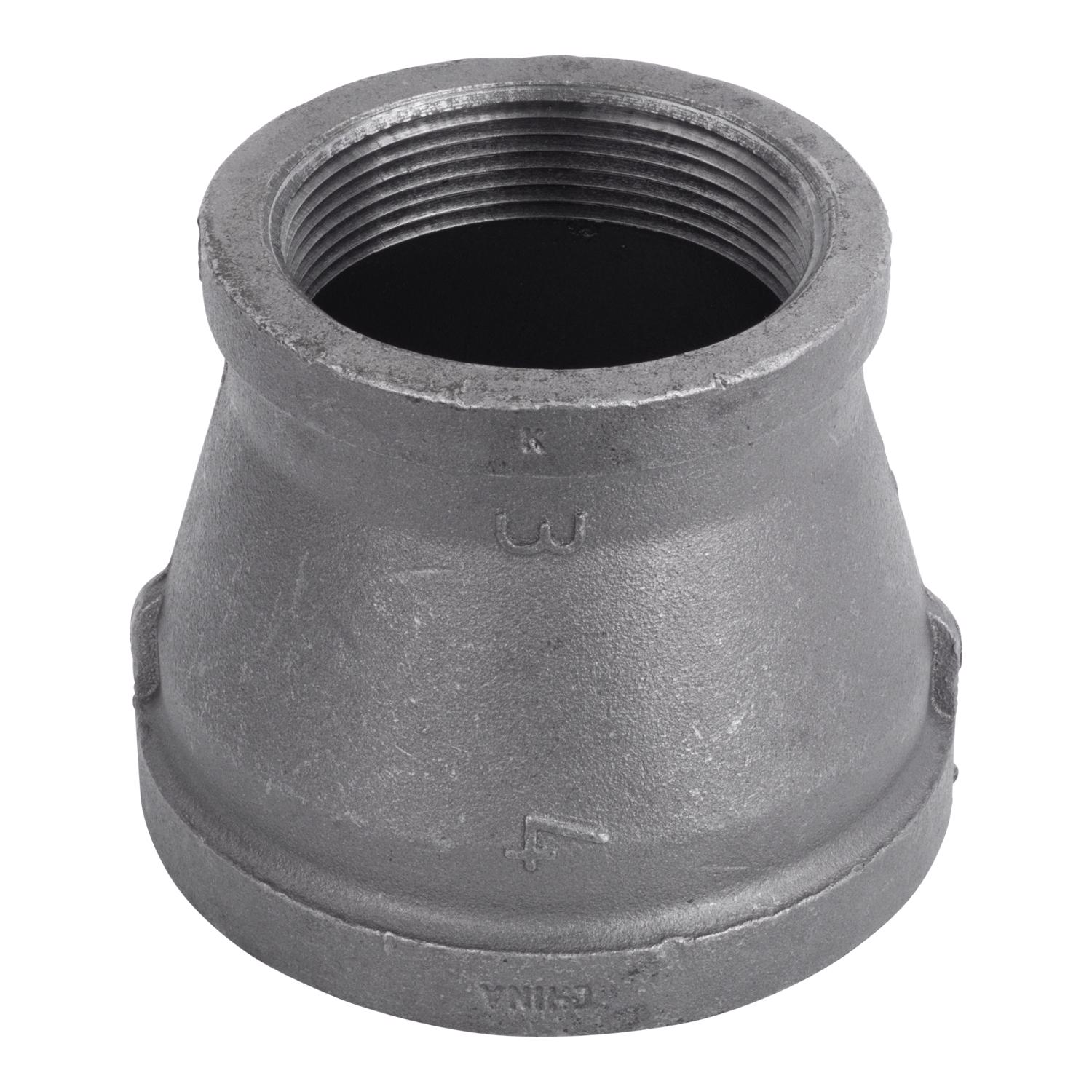 STZ Industries 4 in. FIP each X 2 in. D FIP Black Malleable Iron ...
