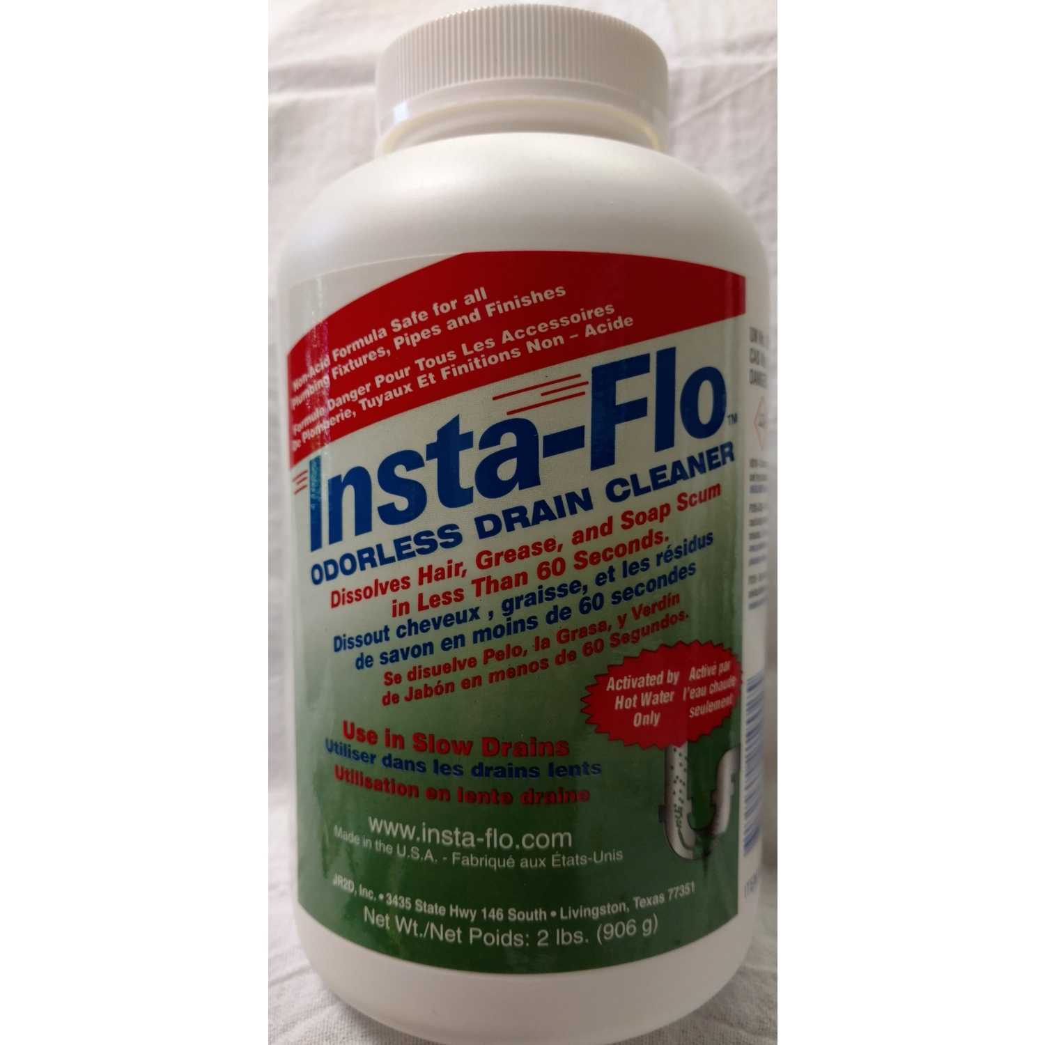 InstaFlo Crystals Drain Cleaner 2 lb. Ace Hardware