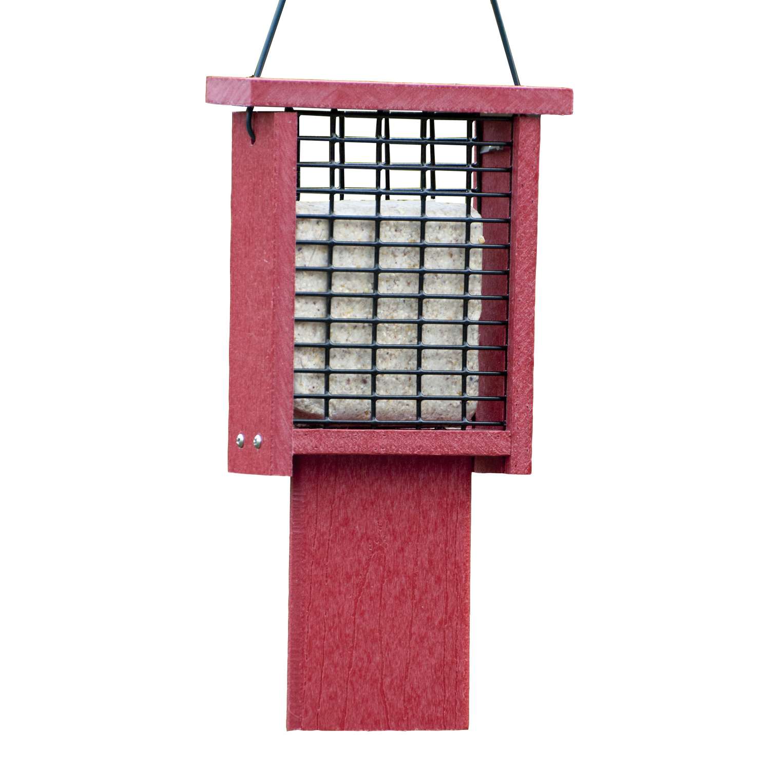 Woodlink Going Green Wild Bird 1 lb Plastic/Wire Tailprop Suet Feeder