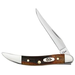 Case Red Stainless Steel 4 in. Small Texas Toothpick Knife