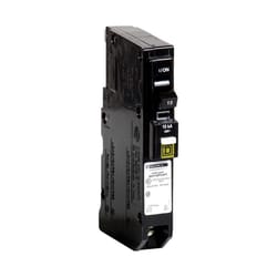 Square D QO 15 amps Arc Fault/Ground Fault Single Pole Circuit Breaker