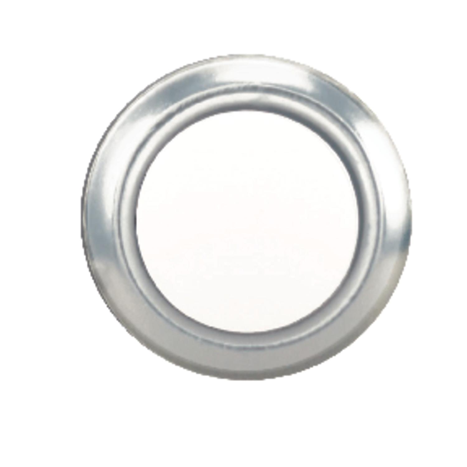 UPC 011009525647 product image for Ace(r) Round Silver Wired Push Button Doorbell | upcitemdb.com