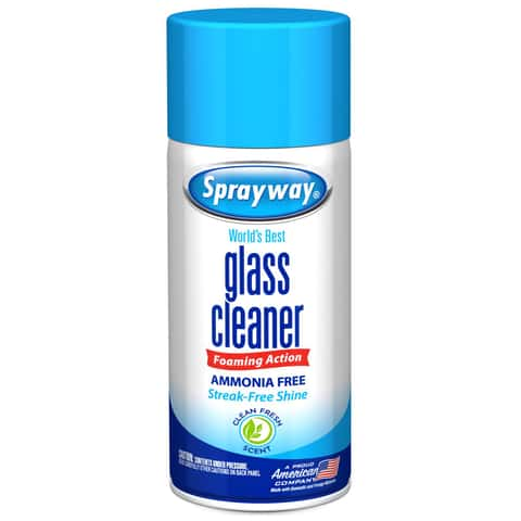 Sprayway Fresh Scent Glass Cleaner 6 Oz. Foam - Total Qty: 12 SW195R