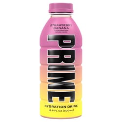 Prime Hydration Banana/Strawberry Beverage 16.9 oz 1 pk