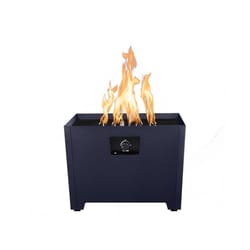 Live Outdoor FireStorm Series III 24 in. W Steel Classic Rectangular Propane Fire Pit