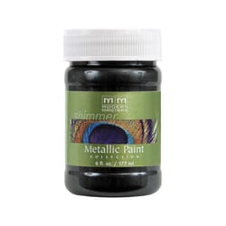 Modern Masters Metallic Paint Collection Satin Black Pearl Water-Based Metallic Paint 6 oz